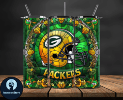 green bay packers logo nfl, football teams png, nfl tumbler wraps png, design by lukas boutique 68