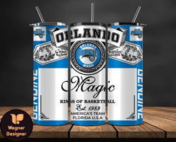 orlando magic tumbler wrap, basketball design,nba teams,nba sports,nba tumbler wrap,nba ds-41