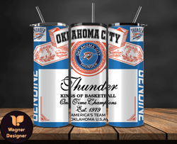 oklahoma city thunder tumbler wrap, basketball design,nba teams,nba sports,nba tumbler wrap,nba ds-42