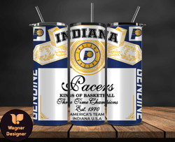 indiana pacers tumbler wrap, basketball design,nba teams,nba sports,nba tumbler wrap,nba ds-43