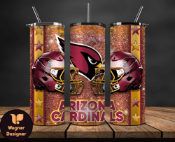 arizona cardinals tumbler, cardinals logo, nfl, nfl teams, nfl logo, nfl football png tumbler 01