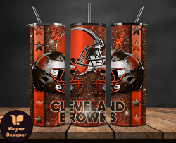 cleveland browns tumbler, browns logo, nfl, nfl teams, nfl logo, nfl football png 08