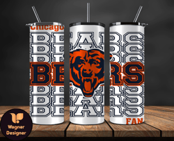 chicago bears tumbler, bears logo, nfl, nfl teams, nfl logo, nfl football png 34