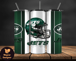 new york jets tumbler wrap, nfl logo tumbler png, nfl design png-17