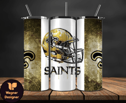 new orleans saints tumbler wrap, nfl logo tumbler png, nfl design png-32