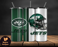 new york jets tumbler wrap, nfl logo tumbler png, nfl design png-38