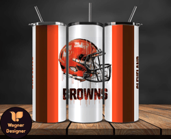 cleveland browns tumbler wrap, nfl logo tumbler png, nfl design png-40