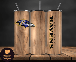 baltimore ravens tumbler wrap, nfl logo tumbler png, nfl design png-77