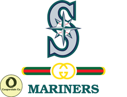 seattle mariners png, gucci mlb png, baseball team png,  mlb teams png ,  mlb logo design 11