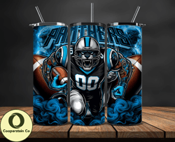 carolina panthers tumbler wrap, football wraps, logo football png, logo nfl png, all football team png - 05