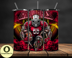 arizona cardinals  tumbler wrap, football wraps, logo football png, logo nfl png, all football team png - 01