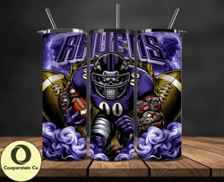 baltimore ravens tumbler wrap, football wraps, logo football png, logo nfl png, all football team png - 03