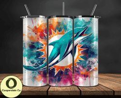 miami dolphins logo nfl, football teams png, nfl tumbler wraps png design 50