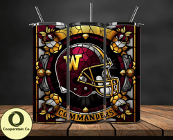 washington commanders logo nfl, football teams png, nfl tumbler wraps png design 71