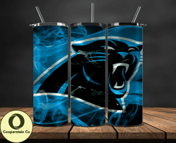 carolina panthers logo nfl, football teams png, nfl tumbler wraps png design 82