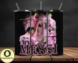 lionel  messi tumbler wrap ,messi skinny tumbler wrap png, design by cooperstein co 05