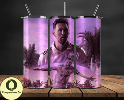 lionel  messi tumbler wrap ,messi skinny tumbler wrap png, design by cooperstein co 03