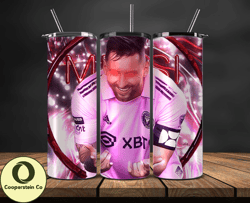 lionel  messi tumbler wrap ,messi skinny tumbler wrap png, design by cooperstein co 09