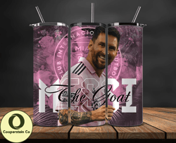 lionel  messi tumbler wrap ,messi skinny tumbler wrap png, design by cooperstein co 17