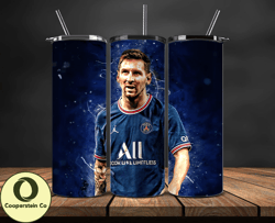 lionel  messi tumbler wrap ,messi skinny tumbler wrap png, design by cooperstein co 18