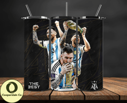 lionel  messi tumbler wrap ,messi skinny tumbler wrap png, design by cooperstein co 44