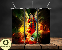 lionel  messi tumbler wrap ,messi skinny tumbler wrap png, design by cooperstein co 04