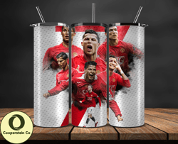 ronaldo tumbler wrap ,cristiano ronaldo tumbler design, ronaldo 20oz skinny tumbler wrap, design by cooperstein co 07