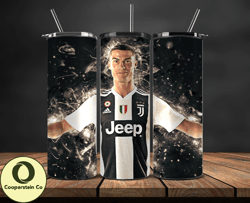 ronaldo tumbler wrap ,cristiano ronaldo tumbler design, ronaldo 20oz skinny tumbler wrap, design by cooperstein co 24