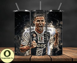 ronaldo tumbler wrap ,cristiano ronaldo tumbler design, ronaldo 20oz skinny tumbler wrap, design by cooperstein co 26