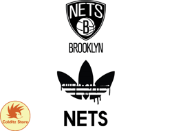 brooklyn nets png, adidas nba png, basketball team png,  nba teams png ,  nba logo design 06