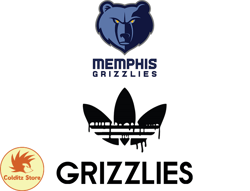 memphis grizzlies png, adidas nba png, basketball team png,  nba teams png ,  nba logo design 16