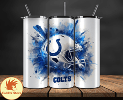 indianapolis colts logo nfl, football teams png, nfl tumbler wraps png, design by colditzstore 30