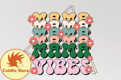 mama vibes mothers day svg sublimation design216