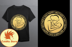 happiness is being a mother svg t-shirt design 152