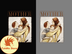 mother retro vintage png - mothers day design 182