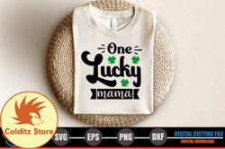 Lucky Mama, Mother day PNG, Mother day PNG – St.Patricks Day Retro SVG Design 299