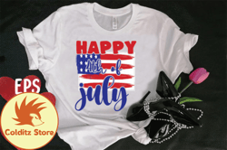 Happy 4th of July T-shirt Design Design 99