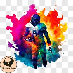 football player in action png design 290
