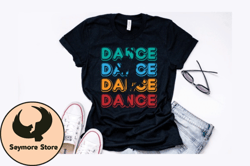 retro vintage dance t shirt design
