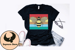 vintage style bee design