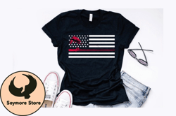 vintage fishing american flag design