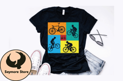 vintage retro cyclist design