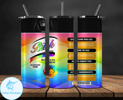 bitch spray, bitch be gone 20oz tumbler wrap png file for sublimation, rainbow bitch spray, tumbler png 02