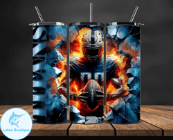 Tennessee Titans Cracked HoleTumbler Wraps, , NFL Logo,, NFL Sports, NFL Design Png, Design by Lukas Boutique Store  31