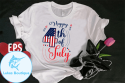 happy 4th of july t-shirt design design 02