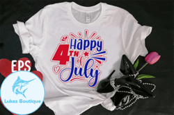 happy 4th of july t-shirt design design 04