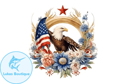 patriotic skunk clipart 4th of july design 24