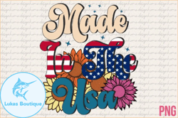 retro png made in the usa design 151