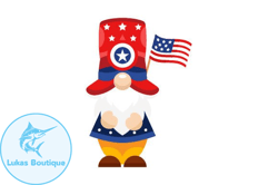 4th of july gnome design 162