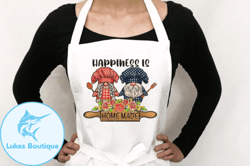 happiness gnomes cooking sublimation png design 121